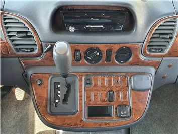 Mercedes Sprinter W903 Aut. 02.00-04.06 3D Inleg dashboard Interieurset aansluitend en pasgemaakt op he 27-Teile
