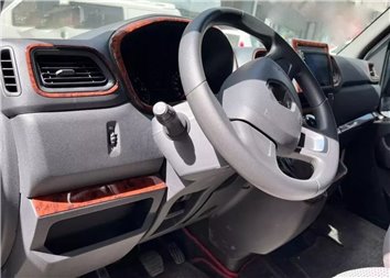 Renault Master III 2019 3D Inleg dashboard Interieurset aansluitend en pasgemaakt op he 24-Teile