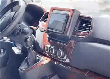 Renault Master III 2019 3D Inleg dashboard Interieurset aansluitend en pasgemaakt op he 24-Teile