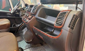 Fiat Ducato 2022 3D Interior Dashboard Trim Kit Dash Trim Dekor 27-Parts - DUCATO - 3