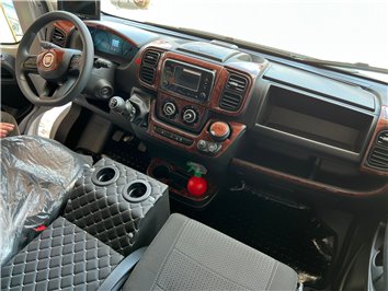 Fiat Ducato 2022 3D Interior Dashboard Trim Kit Dash Trim Dekor 27-Parts