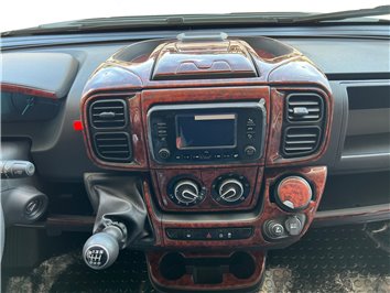 Fiat Ducato 2022 3D Interior Dashboard Trim Kit Dash Trim Dekor 27-Parts