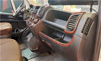 Peugeot Boxer 2021 3D Interior Dashboard Trim Kit Dash Trim Dekor 27-Parts