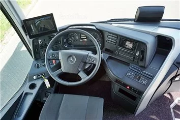 Mercedes Tourismo 2022 RHD Mittelkonsole Armaturendekor Cockpit Dekor 12-Teile - 1- Cockpit Innenraum Dekor 2