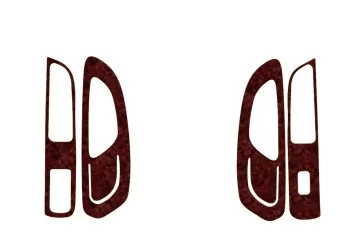 Mercedes Sprinter W907 2018 3D Interior Dashboard Trim Kit Dash Trim Dekor 4-Parts