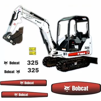 Bobcat 325 File Vettoriali per Stampa e Taglio