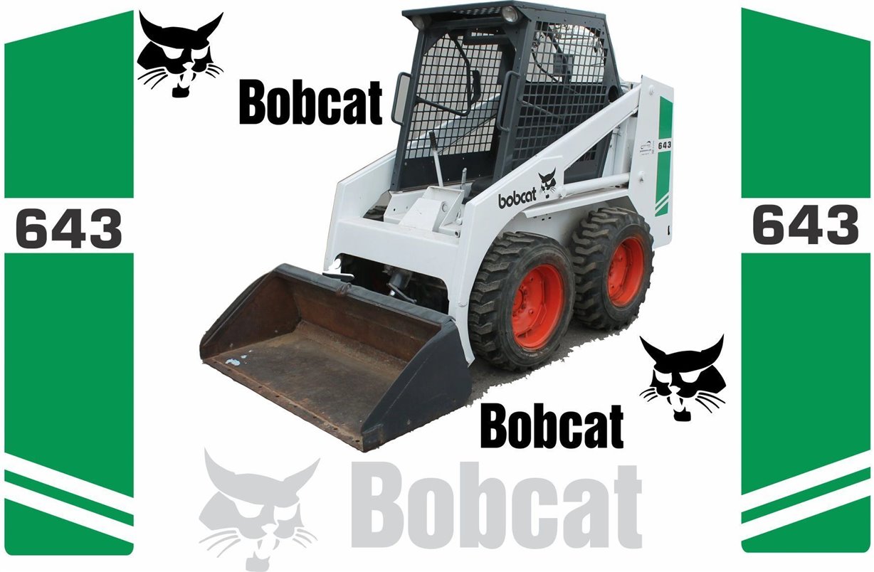 Bobcat 643 Fichiers Vectoriels pour Impression & Découpe 