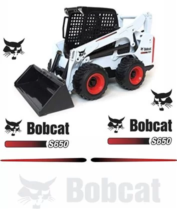 Bobcat S650 Replacement Vector Decal Files for Print & Cut