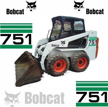 Bobcat 751 Fichiers Vectoriels pour Impression & Découpe 