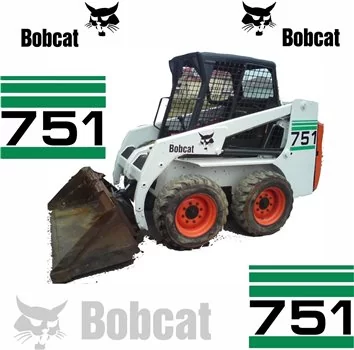 Bobcat 751 File Vettoriali per Stampa e Taglio