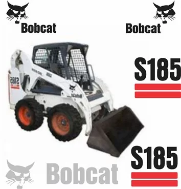 Bobcat S185 Vektordateien für Print & Cut - 1- Cockpit Innenraum Dekor 2