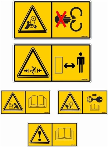 Bobcat Replacement Safety Vector Decal Files for Print & Cut 2