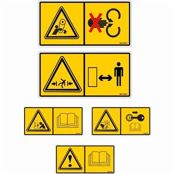 Bobcat Replacement Safety Vector Decal Files for Print & Cut