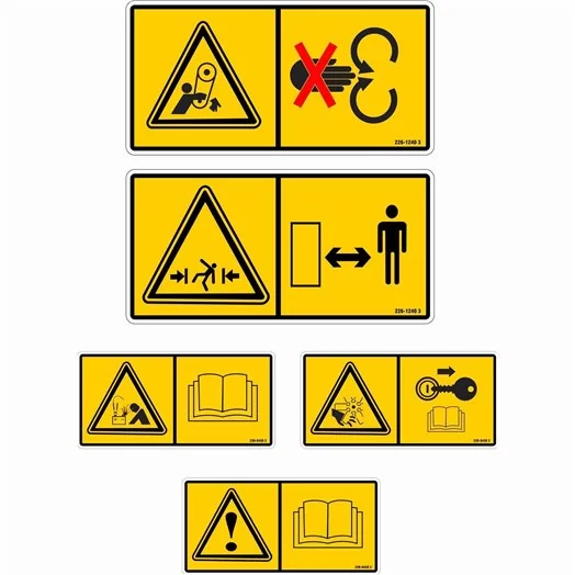 Bobcat Replacement Safety Vector Decal Files for Print & Cut Bobcat Replacement Safety Vector Decal Files for Print & Cut