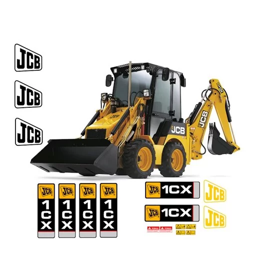 JCB 1CX Mobilbagger Vektordateien für Print & Cut - 1- Cockpit Innenraum Dekor JCB 1CX Mobilbagger Vektordateien für Print & Cut - 1- Cockpit Innenraum Dekor