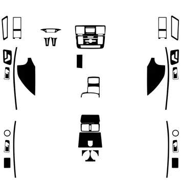 Mercedes Benz G Class W463 2013-2018 Interieur Dashboard Bekleding Volhouder Mercedes Benz G Class W463 2013-2018 Interieur Dashboard Bekleding Volhouder