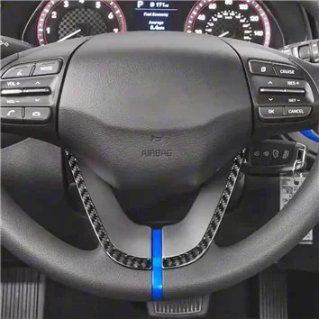 Hyundai Veloster 2019-2022 Voll Satz BD innenausstattung armaturendekor cockpit dekor