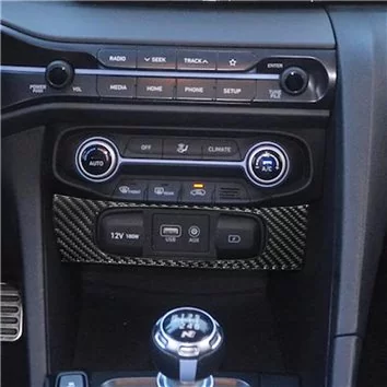 Hyundai Veloster 2019-2022 Voll Satz BD innenausstattung armaturendekor cockpit dekor