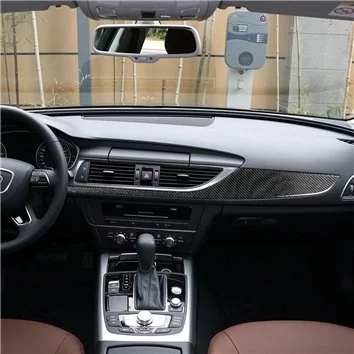 Audi A6 2012-2018 Mittelkonsole Armaturendekor Cockpit Dekor 39-Teile Audi A6 2012-2018 Mittelkonsole Armaturendekor Cockpit Dekor 39-Teile