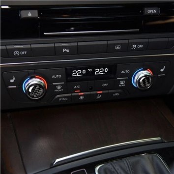 Audi A6 2012-2018 3D Interior Dashboard Trim Kit WHZ Dash Trim Dekor 39-Parts