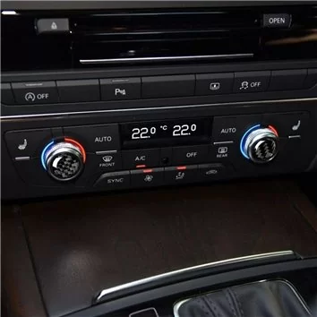 Audi A6 2012-2018 Habillage Décoration de Tableau de Bord 39-Pièce