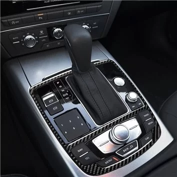 Audi A6 2012-2018 Mittelkonsole Armaturendekor Cockpit Dekor 39-Teile Audi A6 2012-2018 Mittelkonsole Armaturendekor Cockpit Dekor 39-Teile