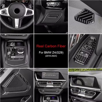 BMW Z4 G29 2019–2023 3D Interior Dashboard Trim Kit Dash Trim Dekor 16-Parts