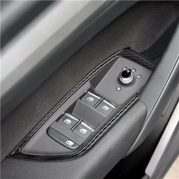Audi Q5 2018-2022 Habillage Décoration de Tableau de Bord 28-Pièce Audi Q5 2018-2022 Habillage Décoration de Tableau de Bord 28-Pièce