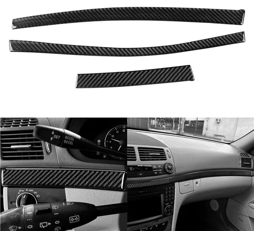 Mercedes Benz E Class W211 2003-UP19C Satz BD innenausstattung armaturendekor cockpit dekor Mercedes Benz E Class W211 2003-UP19C Satz BD innenausstattung armaturendekor cockpit dekor