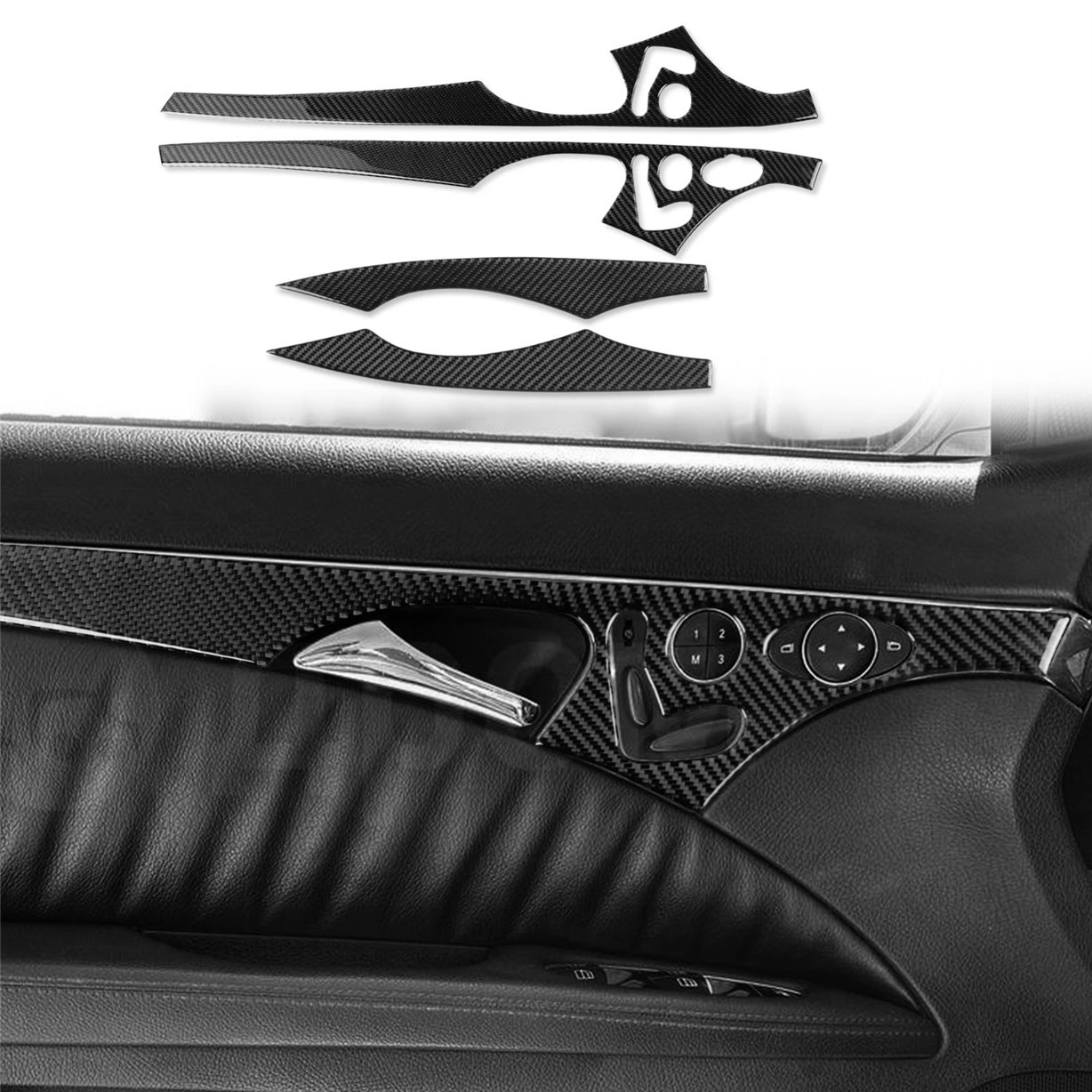 Mercedes Benz E Class W211 2003-UP 19D Ensemble Décoration de tableau de bord