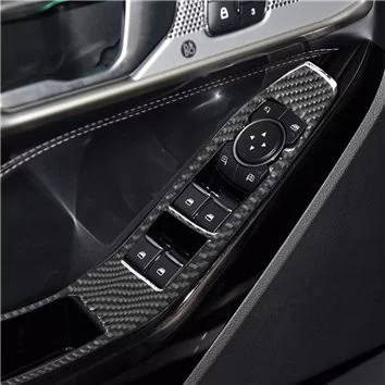 Ford Explorer 2020-2023 3D Inleg dashboard Interieurset aansluitend en pasgemaakt op he 32-Teile