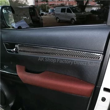 Toyota Hilux 2015-2023 Interior WHZ Dashboard trim kit 38 Parts Toyota Hilux 2015-2023 Interior WHZ Dashboard trim kit 38 Parts