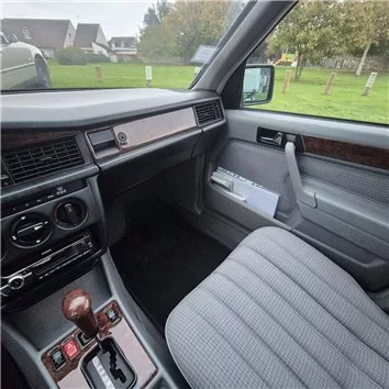 Mercedes C 190 W201 12.83-05.93 3D Interior Dashboard Trim Kit Dash Trim Dekor 11-Parts Mercedes C 190 W201 12.83-05.93 3D Interior Dashboard Trim Kit Dash Trim Dekor 11-Parts