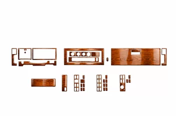 Mercedes 814 Vario 10.1996 3D Inleg dashboard Interieurset aansluitend en pasgemaakt op he 37-Teile