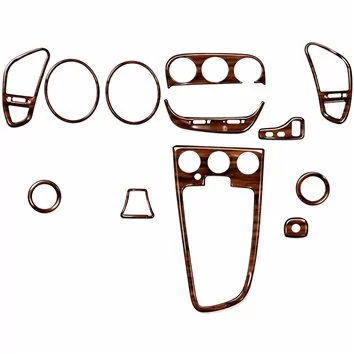 Alfa Romeo 156 10.1997 3D Interior Dashboard Trim Kit Dash Trim Dekor 12-Parts 2