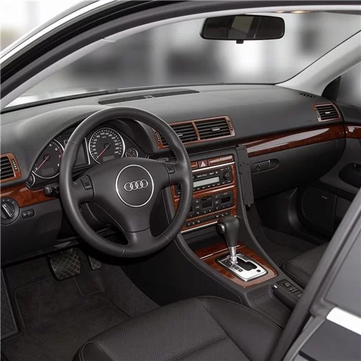 Audi A4 B6 Typ 8E-8H 10.2000 3D Inleg dashboard Interieurset aansluitend en pasgemaakt op he 11-Teile