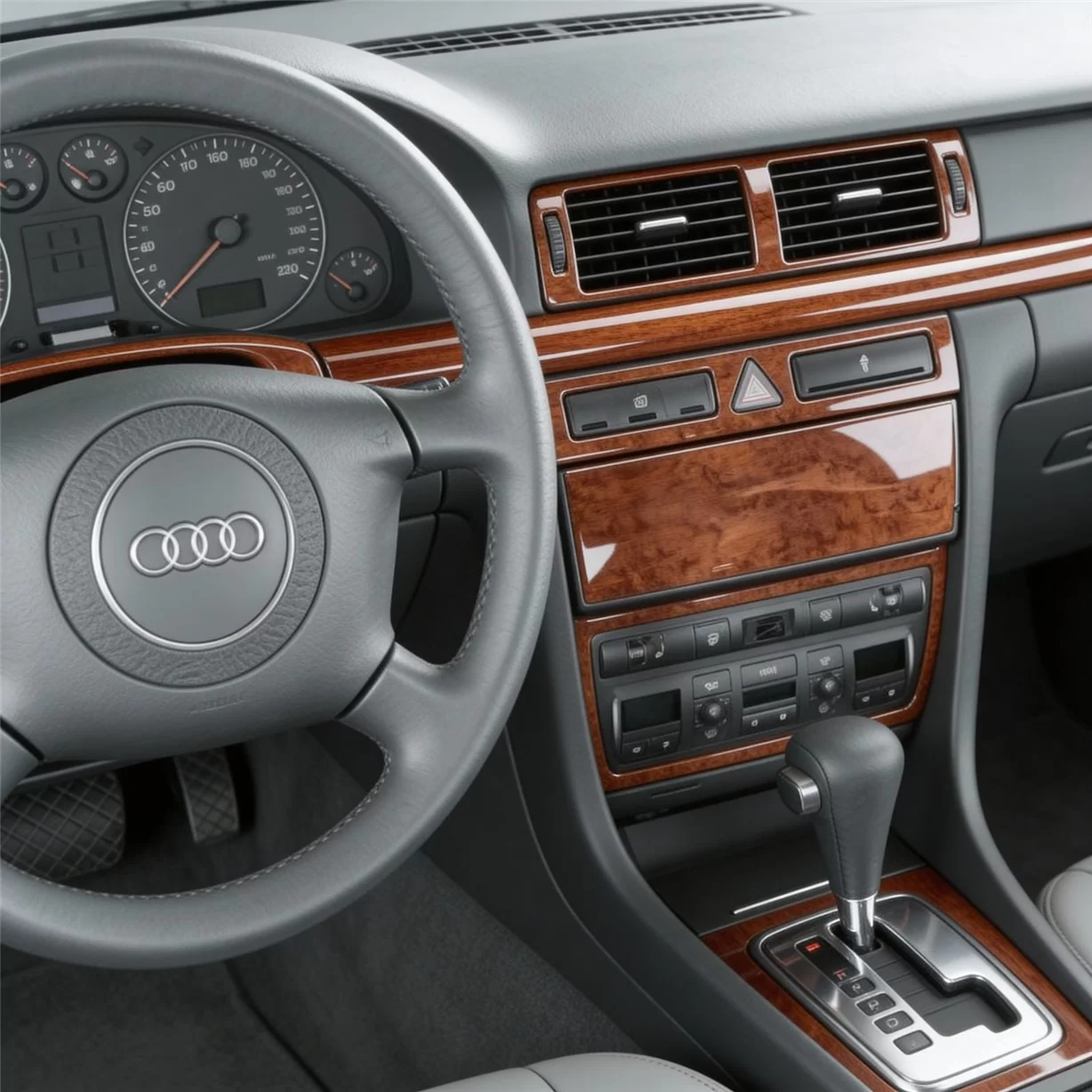 Audi A6 C5 Typ 4B 05.97-05.01 Mittelkonsole Armaturendekor Cockpit Dekor 12-Teile