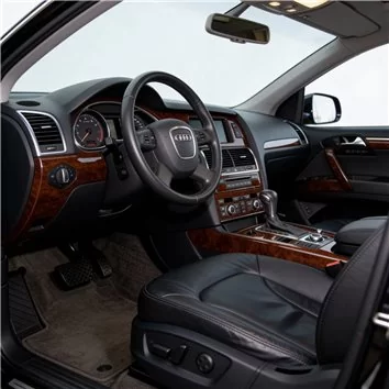 Audi Q7 2007-2014 FULL SET Habillage Décoration de Tableau de Bord 50-Pièce