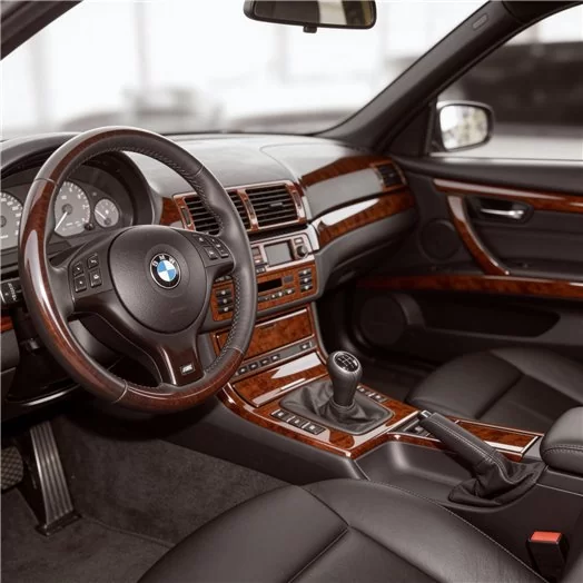 BMW Serie 3 E46 Compact 04.98-12.04 3D interno cruscotto Trim Kit Dash Trim Dekor 19-Parts BMW Serie 3 E46 Compact 04.98-12.04 3D interno cruscotto Trim Kit Dash Trim Dekor 19-Parts