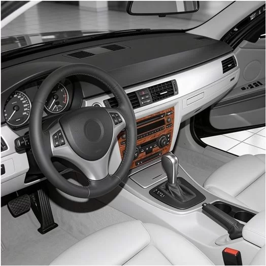 BMW 3er E90 2005-2011 3D Innenausstattung Armaturenbrett Trim Kit Dash Trim Dekor 2-Teilig BMW 3er E90 2005-2011 3D Innenausstattung Armaturenbrett Trim Kit Dash Trim Dekor 2-Teilig