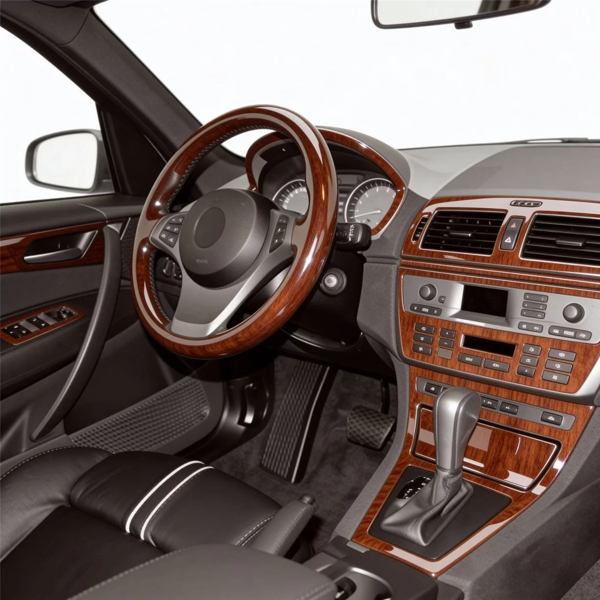 BMW X3 E83 09.2003 Habillage Décoration de Tableau de Bord 12-Pièce BMW X3 E83 09.2003 Habillage Décoration de Tableau de Bord 12-Pièce