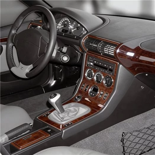 BMW Z3 E36-8 04.1999 Habillage Décoration de Tableau de Bord 21-Pièce BMW Z3 E36-8 04.1999 Habillage Décoration de Tableau de Bord 21-Pièce