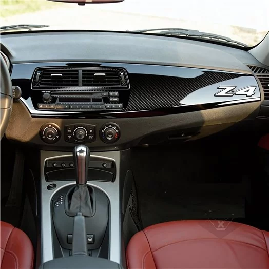 BMW Z4 E85 2003-2008 Mittelkonsole Armaturendekor Cockpit Dekor 54-Teile BMW Z4 E85 2003-2008 Mittelkonsole Armaturendekor Cockpit Dekor 54-Teile