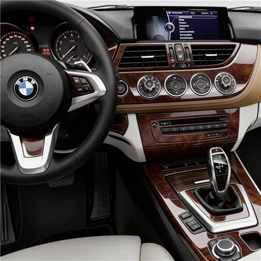 BMW Z4 E89 2009–2016 3D Interior Dashboard Trim Kit Dash Trim Dekor 37-Parts BMW Z4 E89 2009–2016 3D Interior Dashboard Trim Kit Dash Trim Dekor 37-Parts