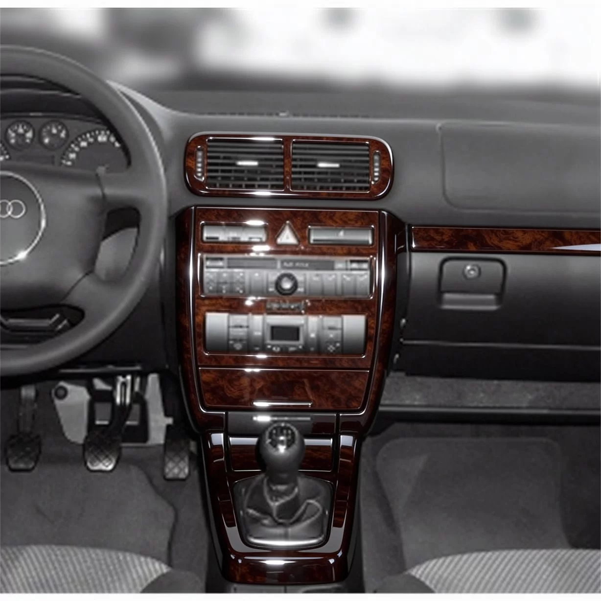 Audi A3 Typ 8L 08.00-03.03 Habillage Décoration de Tableau de Bord 7-Pièce