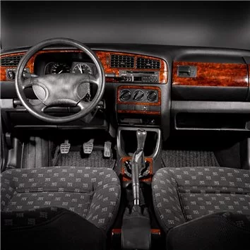 Volkswagen Golf III 08.91-03.95 3D Interior Dashboard Trim Kit Dash Trim Dekor 20-Parts Volkswagen Golf III 08.91-03.95 3D Interior Dashboard Trim Kit Dash Trim Dekor 20-Parts