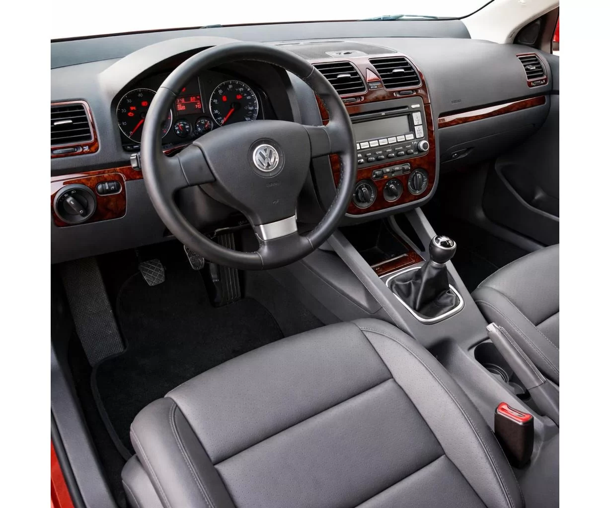 Volkswagen Jetta 2010-2010 Full Set, Automatic Gear Interior BD Dash Trim Kit