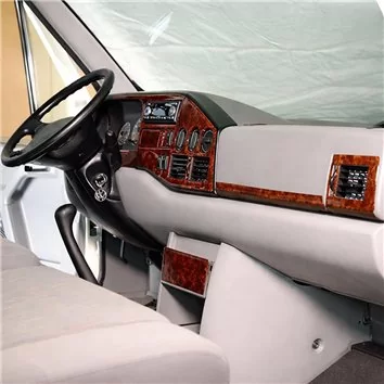 Volkswagen LT 03.95-03.06 Mittelkonsole Armaturendekor Cockpit Dekor 17-Teile