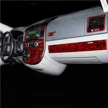 Volkswagen Multivan 2003-2010 Habillage Décoration de Tableau de Bord 26-Pièce