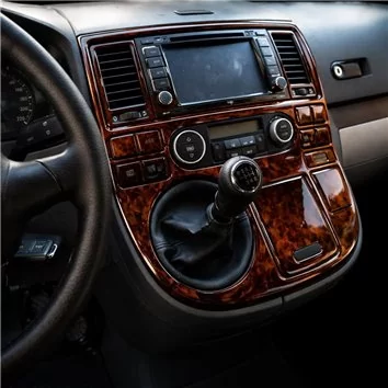 Volkswagen Multivan T5 08.03-08.09 3D Inleg dashboard Interieurset aansluitend en pasgemaakt op he 22-Teile